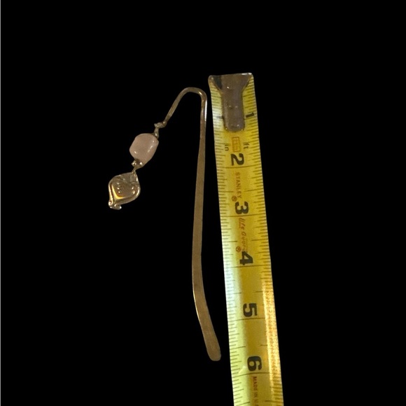 Brighton Silver and Pink Metal Bookmark with Heart Charm - Picture 4 of 4